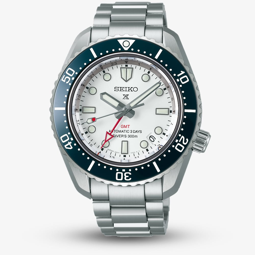 Seiko Mens Prospex 1968 Heritage Divers GMT 60th Anniversary Watch SPB519J1