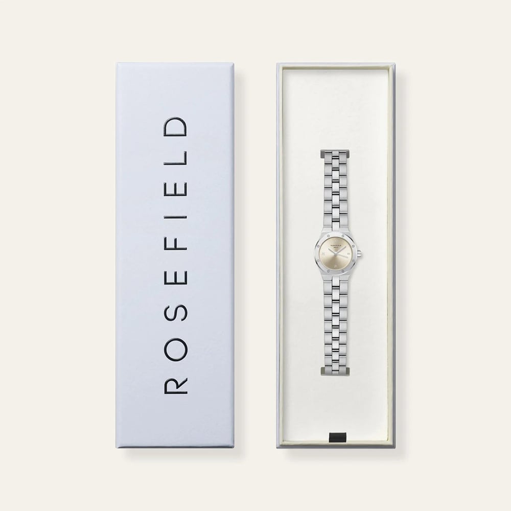 ROSEFIELD Ladies Rose XS Champagne Dial Bracelet Watch SPISSS-SP08