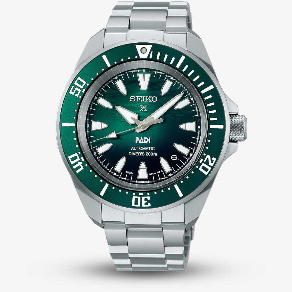 Seiko Mens Solar Prospex Combat Scuba Diver Watch SNE583P1