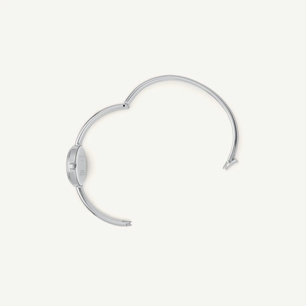 ROSEFIELD Ladies Studio Bangle S White Mother of Pearl Dial Bangle Bracelet Watch STWSSS-ST07