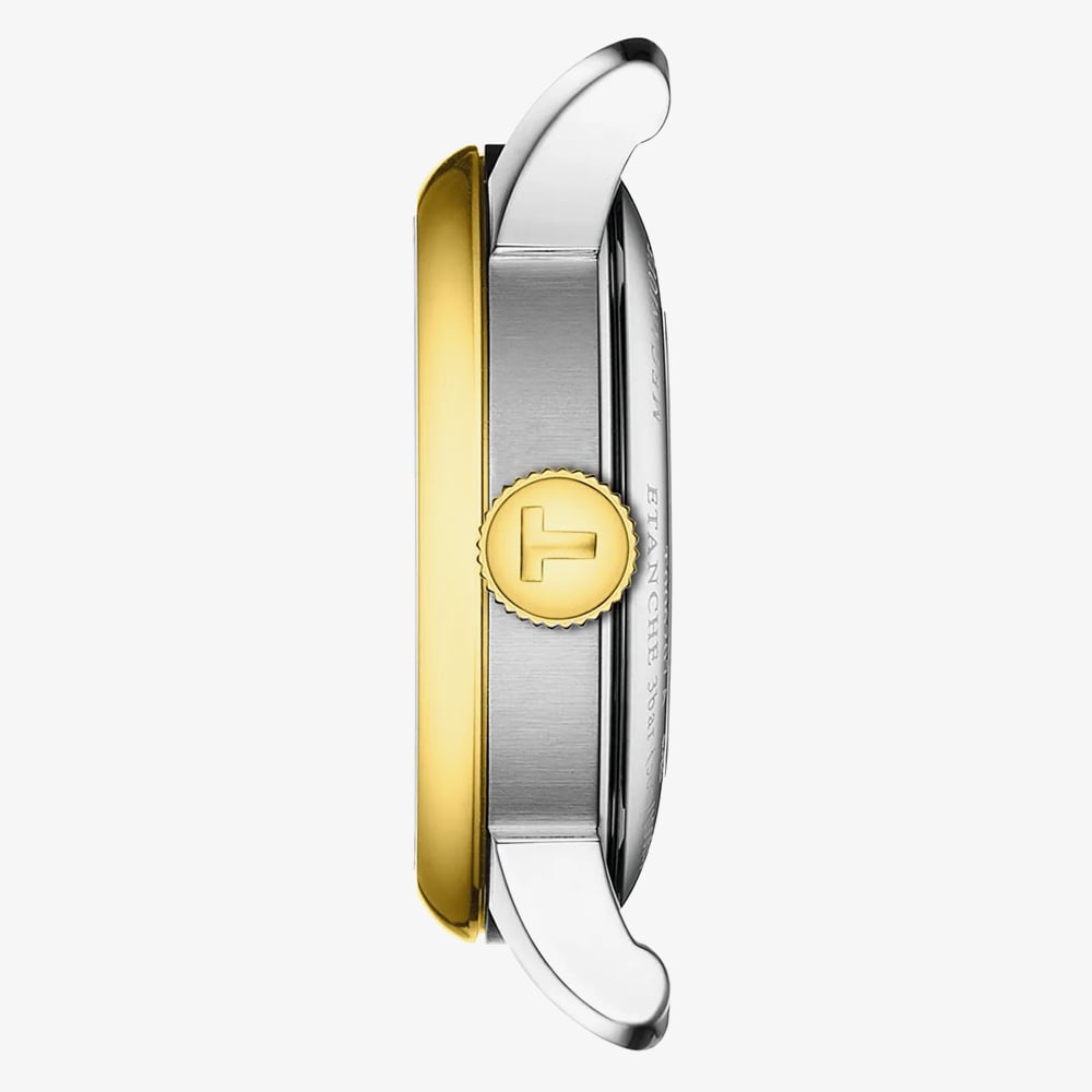 Tissot Ladies Le Locle Gold Plated Two Colour Bracelet Watch T006.207.22.096.01