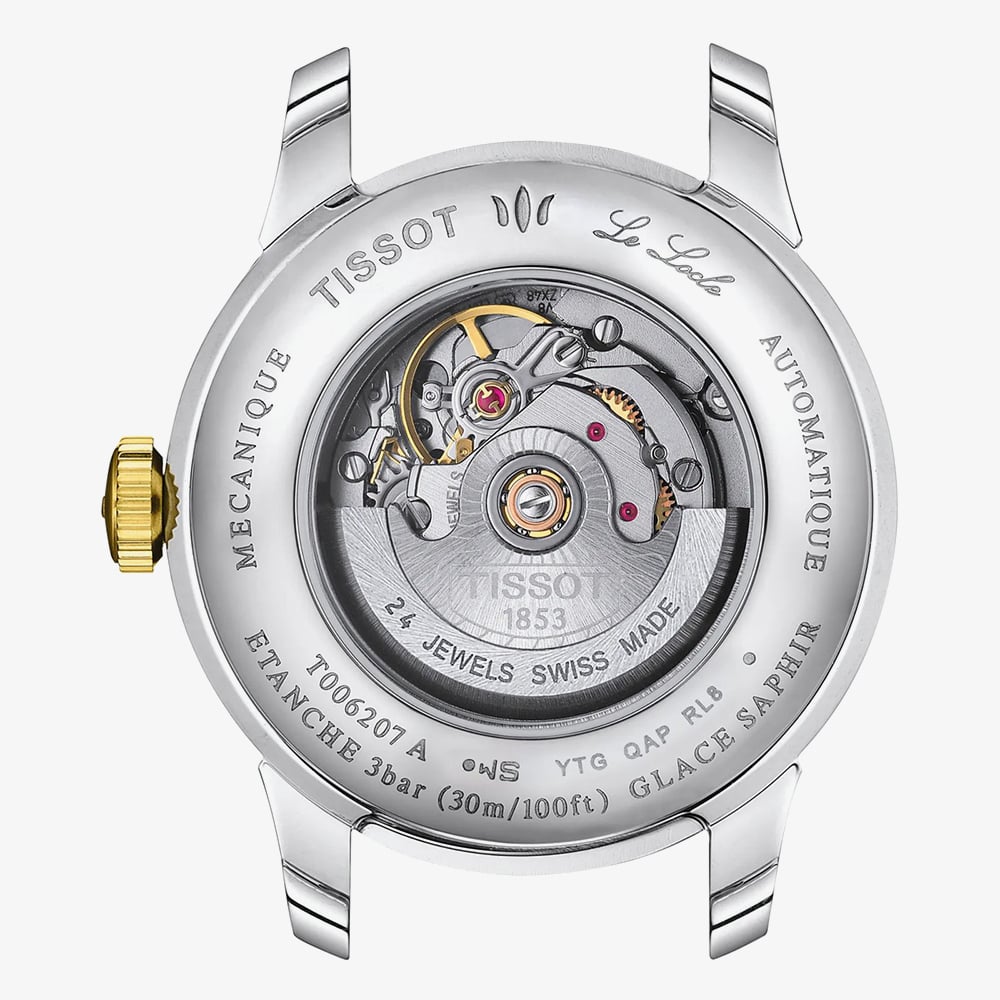 Tissot Ladies Le Locle Gold Plated Two Colour Bracelet Watch T006.207.22.096.01