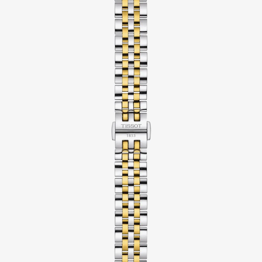 Tissot Ladies Le Locle Gold Plated Two Colour Bracelet Watch T006.207.22.096.01
