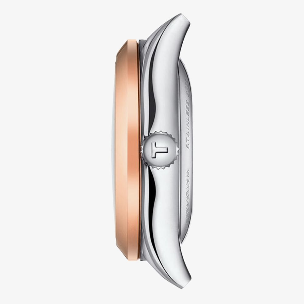 Tissot Ladies T-My Lady Rose Gold Two Colour Bracelet Watch T930.007.41.046.00