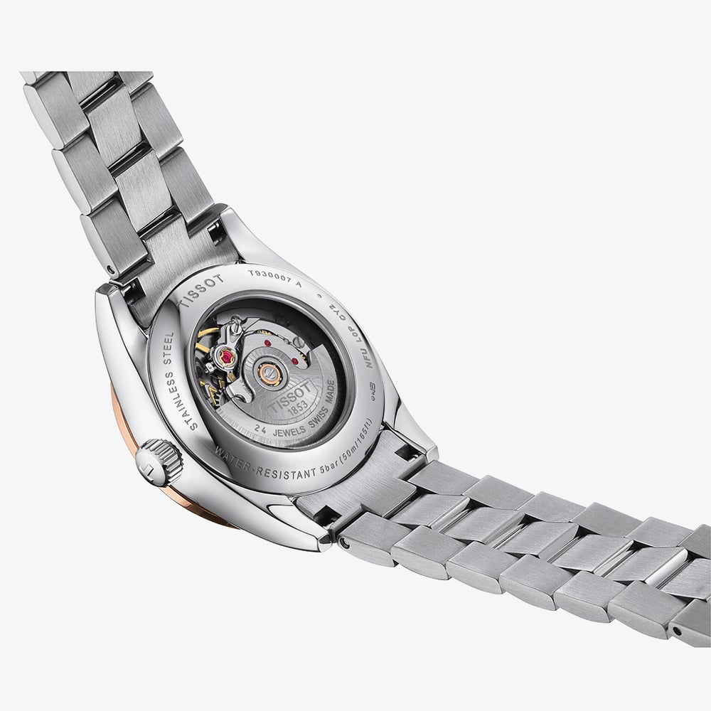 Tissot Ladies T-My Lady Rose Gold Two Colour Bracelet Watch T930.007.41.046.00