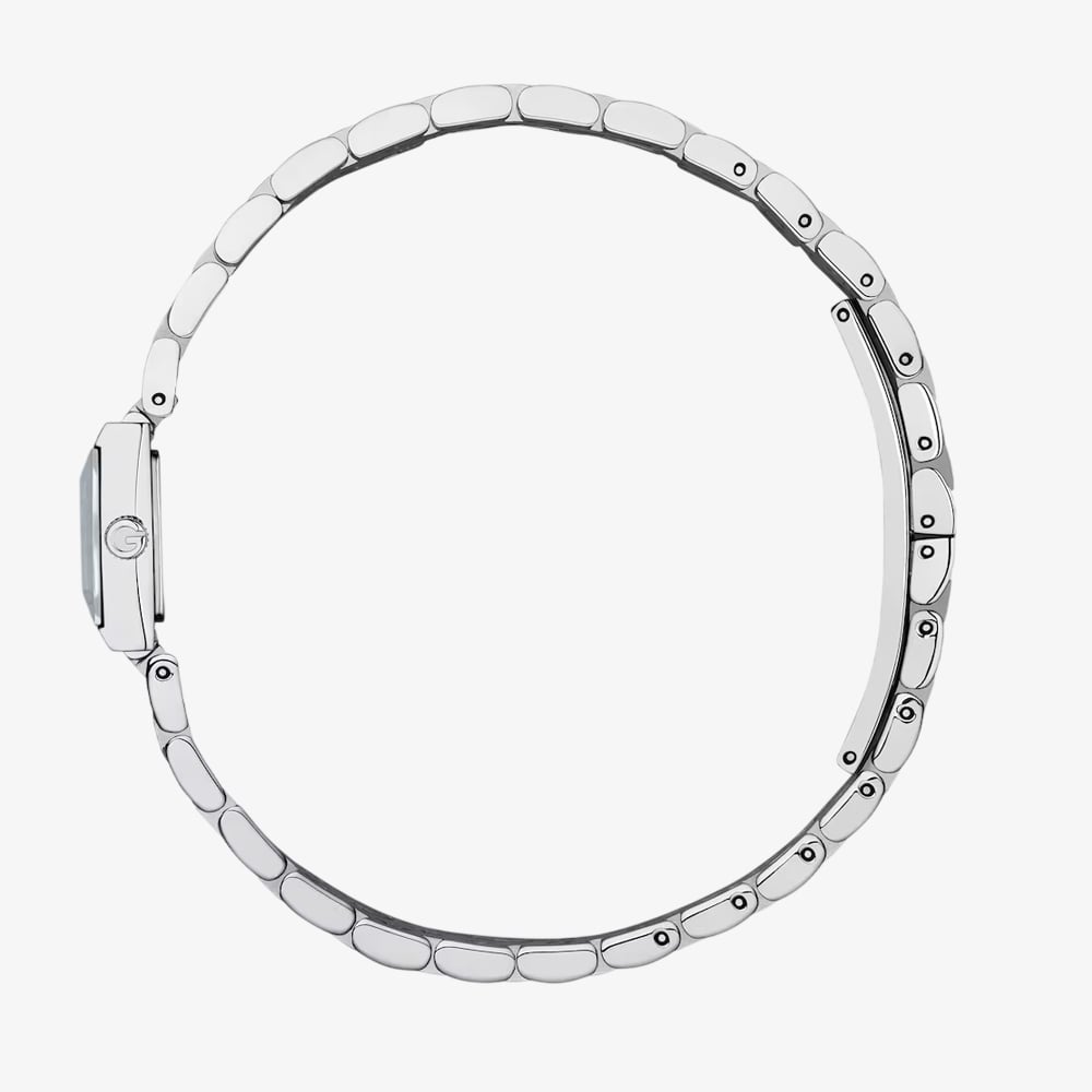 Gucci Ladies G-Frame Blue Square Dial Watch YA128540