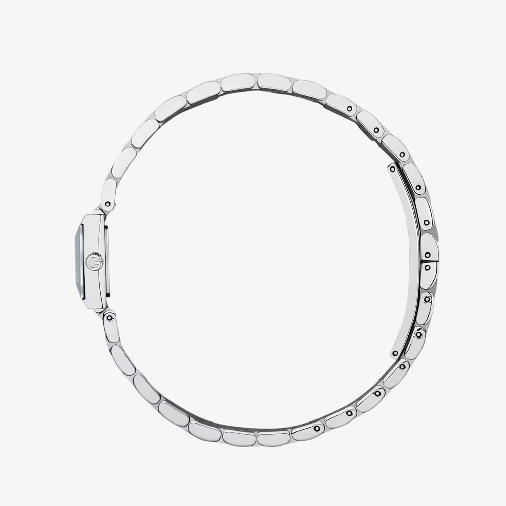 Gucci Ladies G-Frame Red Square Dial Watch YA128541