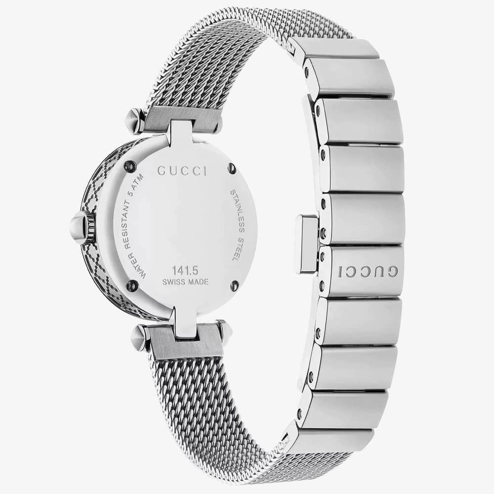 Gucci Ladies Diamantissima Mother Of Pearl Watch YA141504