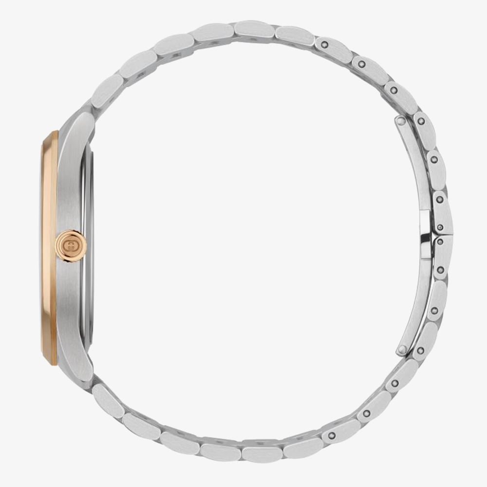 Gucci Mens G-Timeless Black Dial Bracelet Watch YA1263003