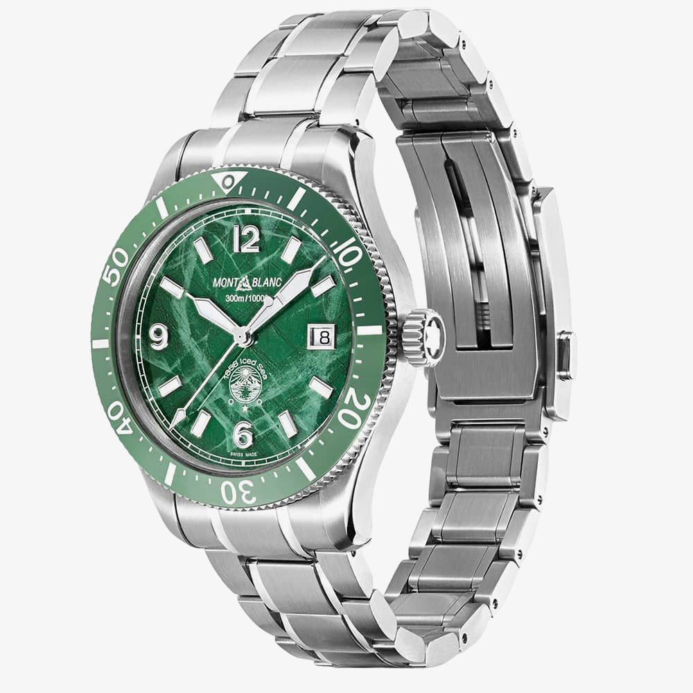 Montblanc 1858 Iced Sea Automatic Date Watch 129373