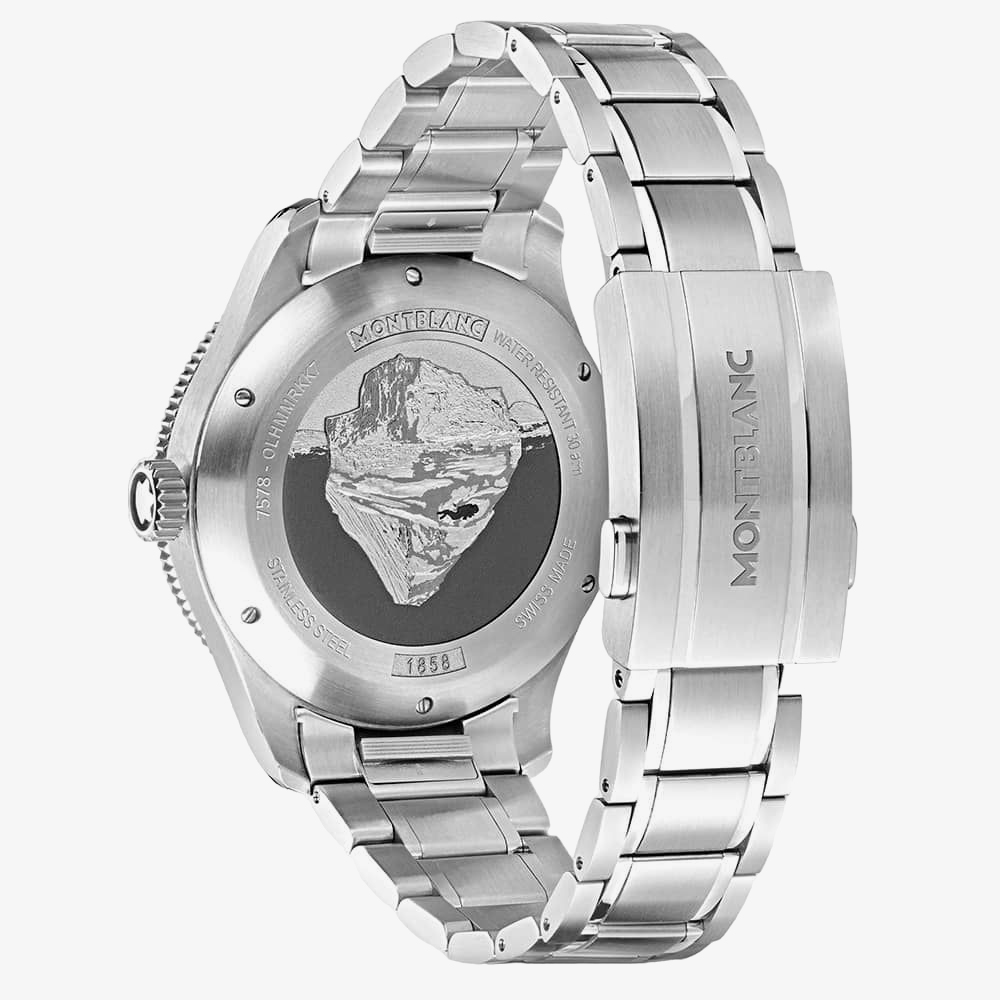 Montblanc 1858 Iced Sea Automatic Date Watch 129373