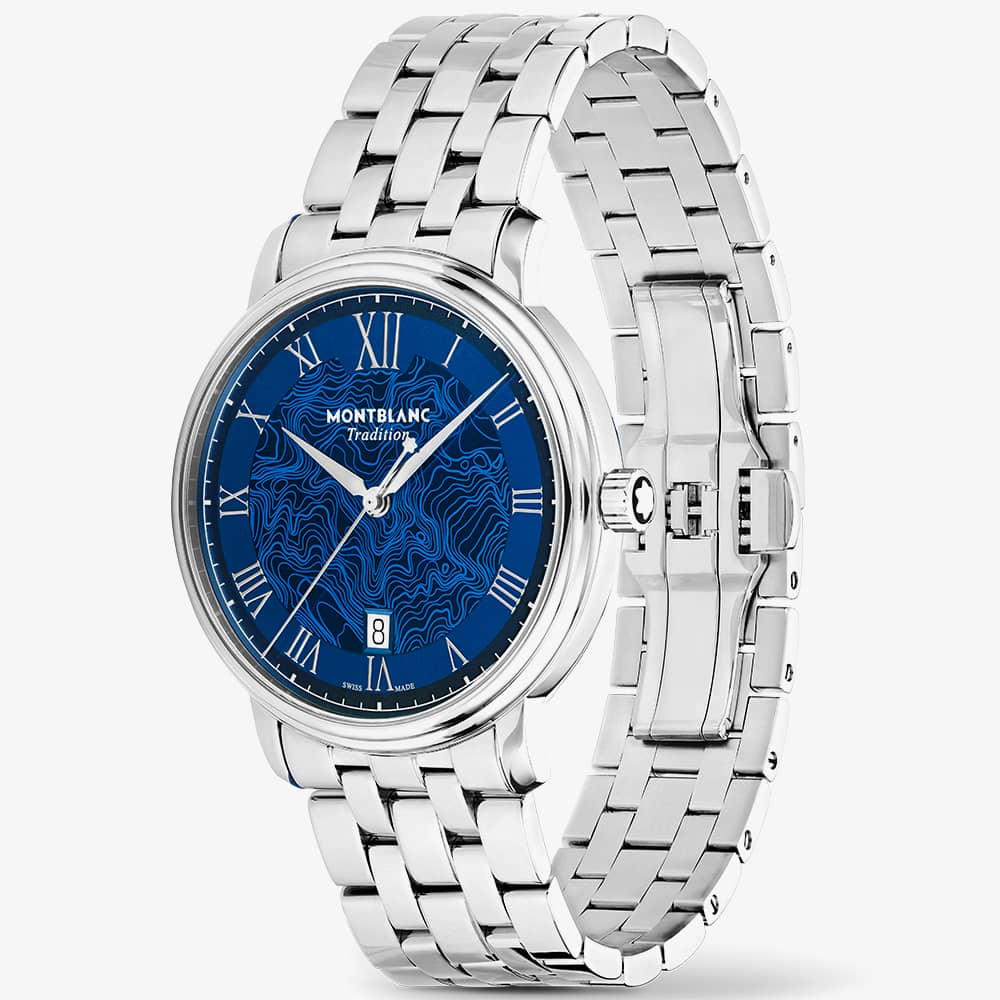 Montblanc Mens Tradition Automatic Date Watch 131275