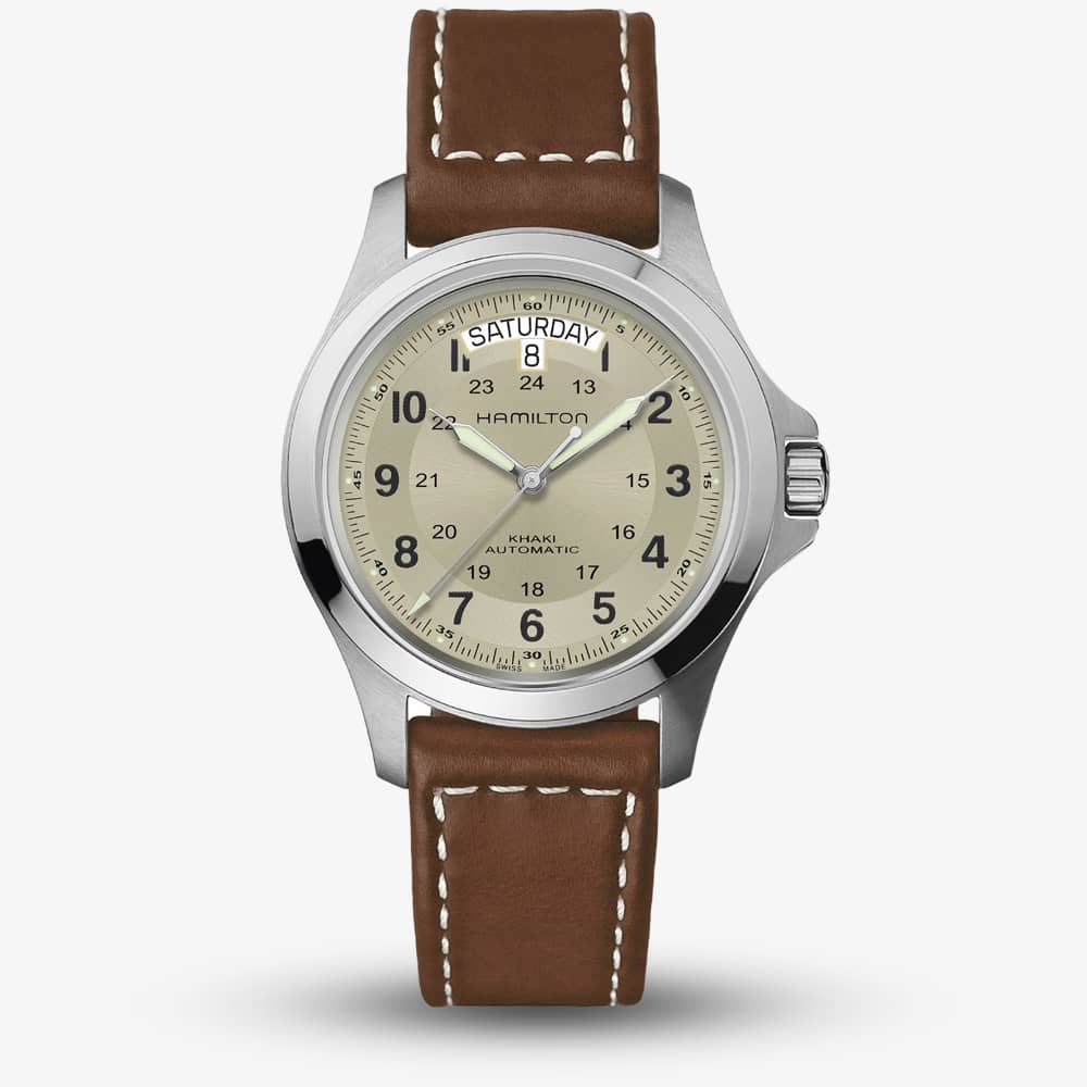 時計 Hamilton Khaki Field Mechanical Hamilton H64455523 Khaki Field Watch