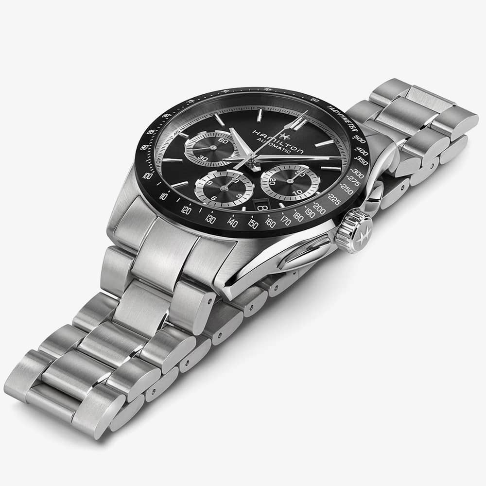 Hamilton Jazzmaster Performer Black Chronograph Watch H36606130