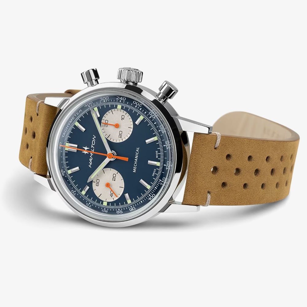 Hamilton Mens American Classic Intra-Matic Chronograph H Watch H38429541