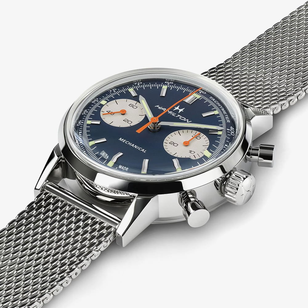 Hamilton Mens American Classic Intra-Matic Chronograph H Watch H38429541
