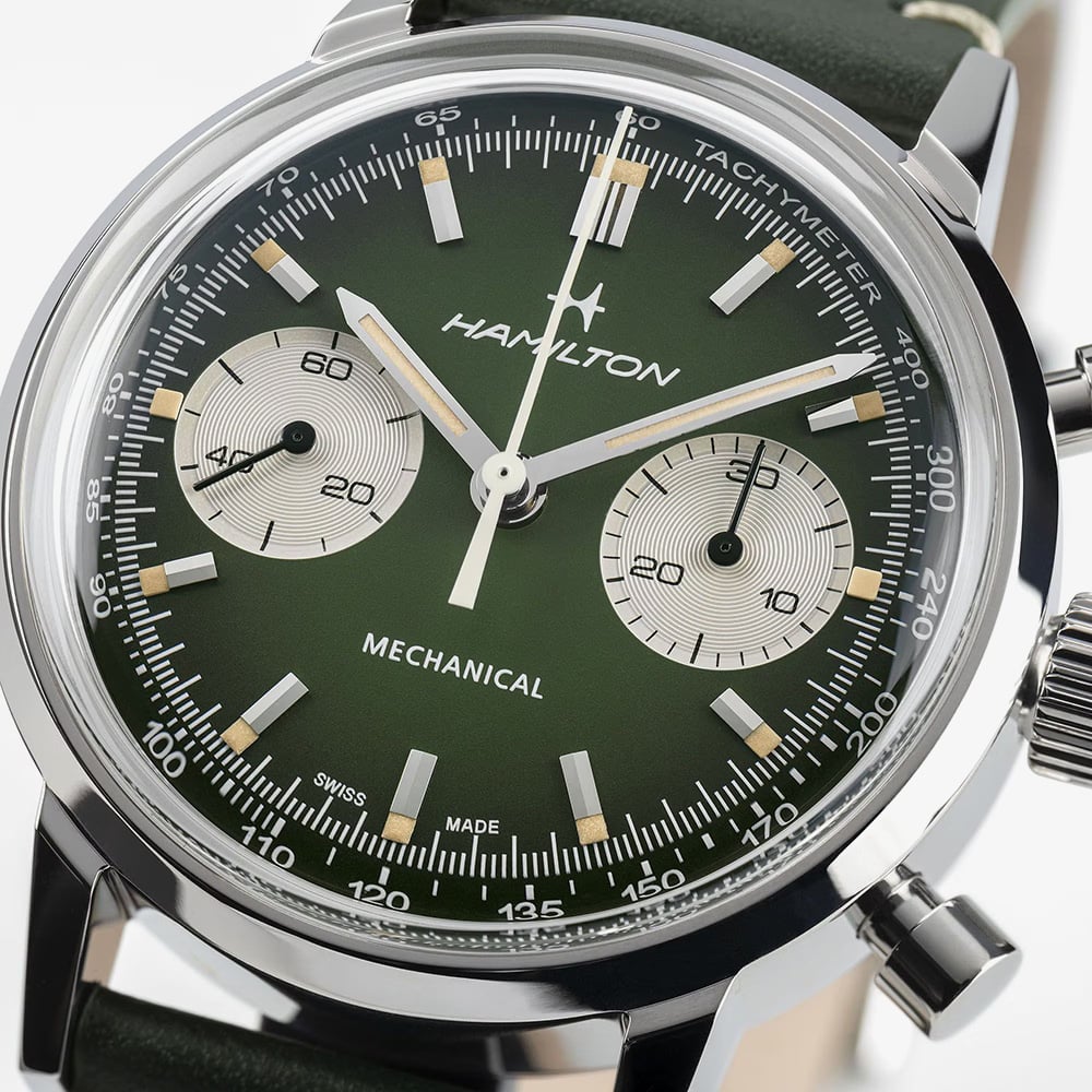 Hamilton Mens American Classic Intra-Matic Chronograph H Watch H38429861