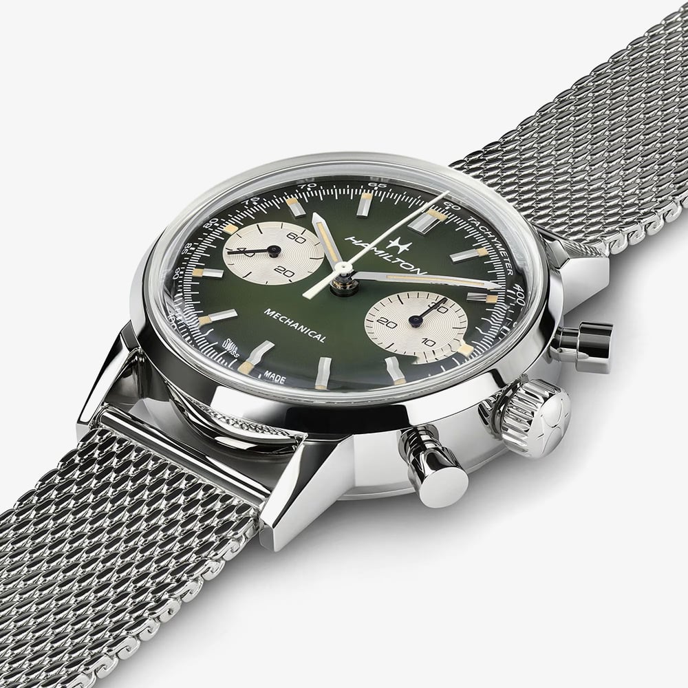 Hamilton Mens American Classic Intra-Matic Chronograph H Watch H38429861