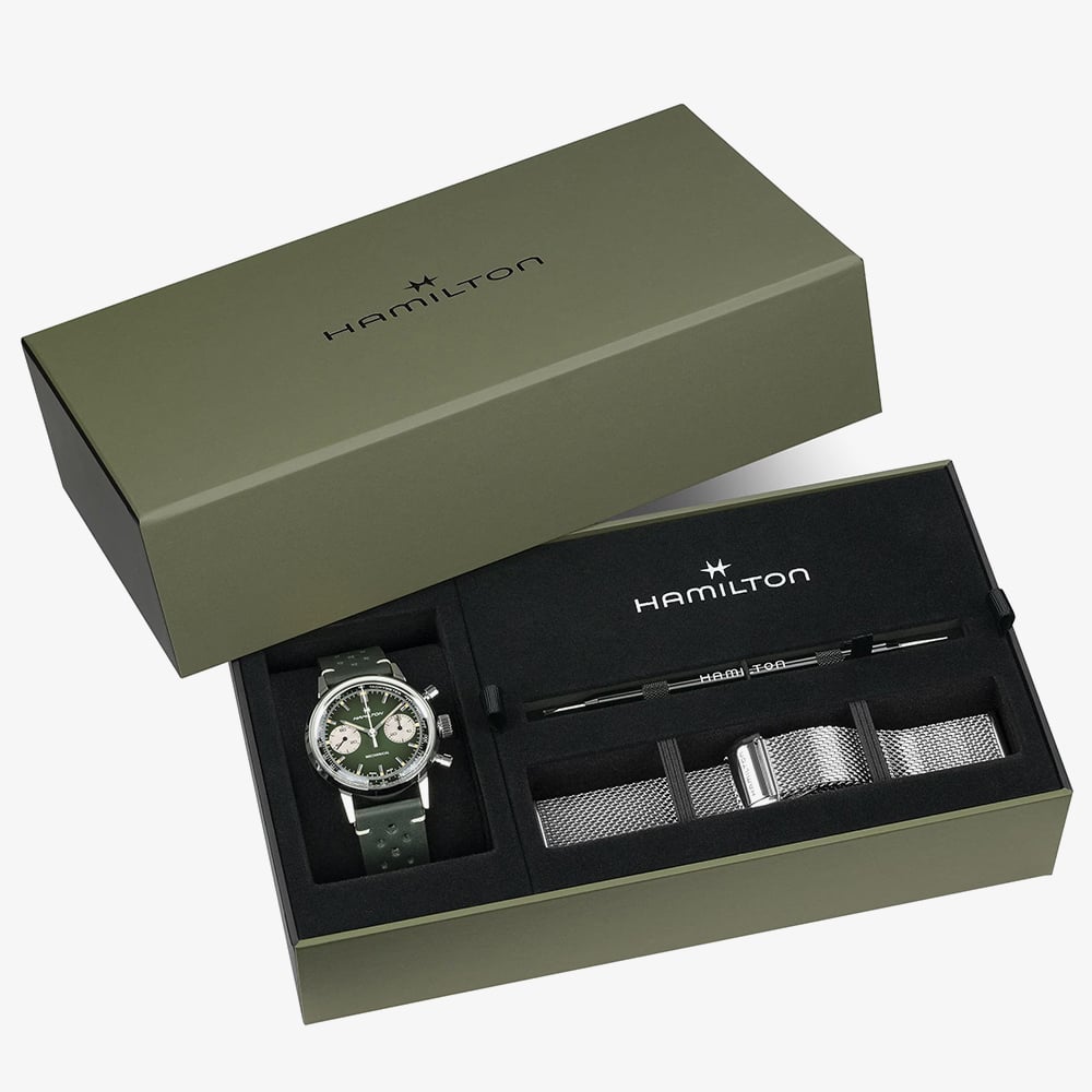 Hamilton Mens American Classic Intra-Matic Chronograph H Watch H38429861