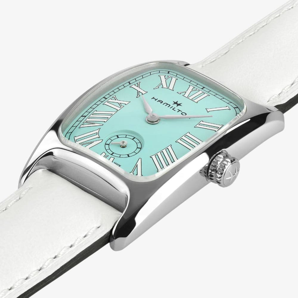 Hamilton Ladies American Classic Boulton Mint Green Dial Watch H13321861
