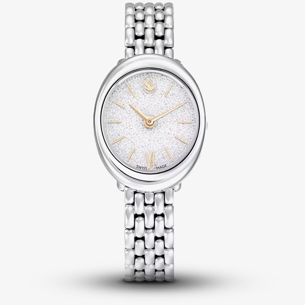 Swarovski Imber Silver Tone Stainless Steel Bracelet Watch 5717590