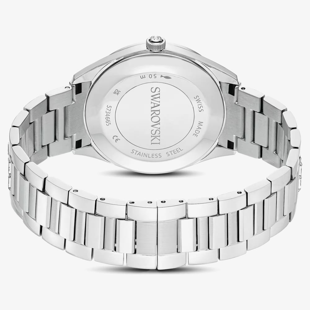 Swarovski Ladies Matrix Silver Dial Bracelet Watch 5734665