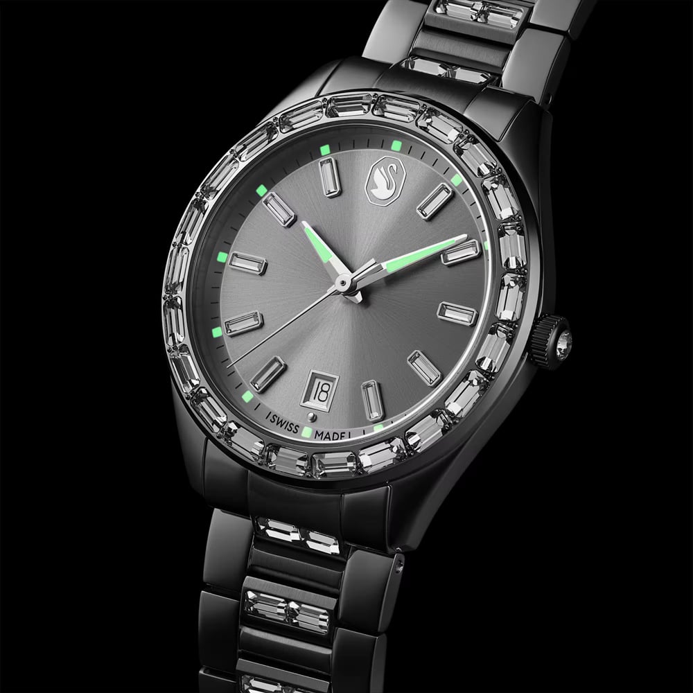 Swarovski Ladies Matrix Silver Dial Bracelet Watch 5734665