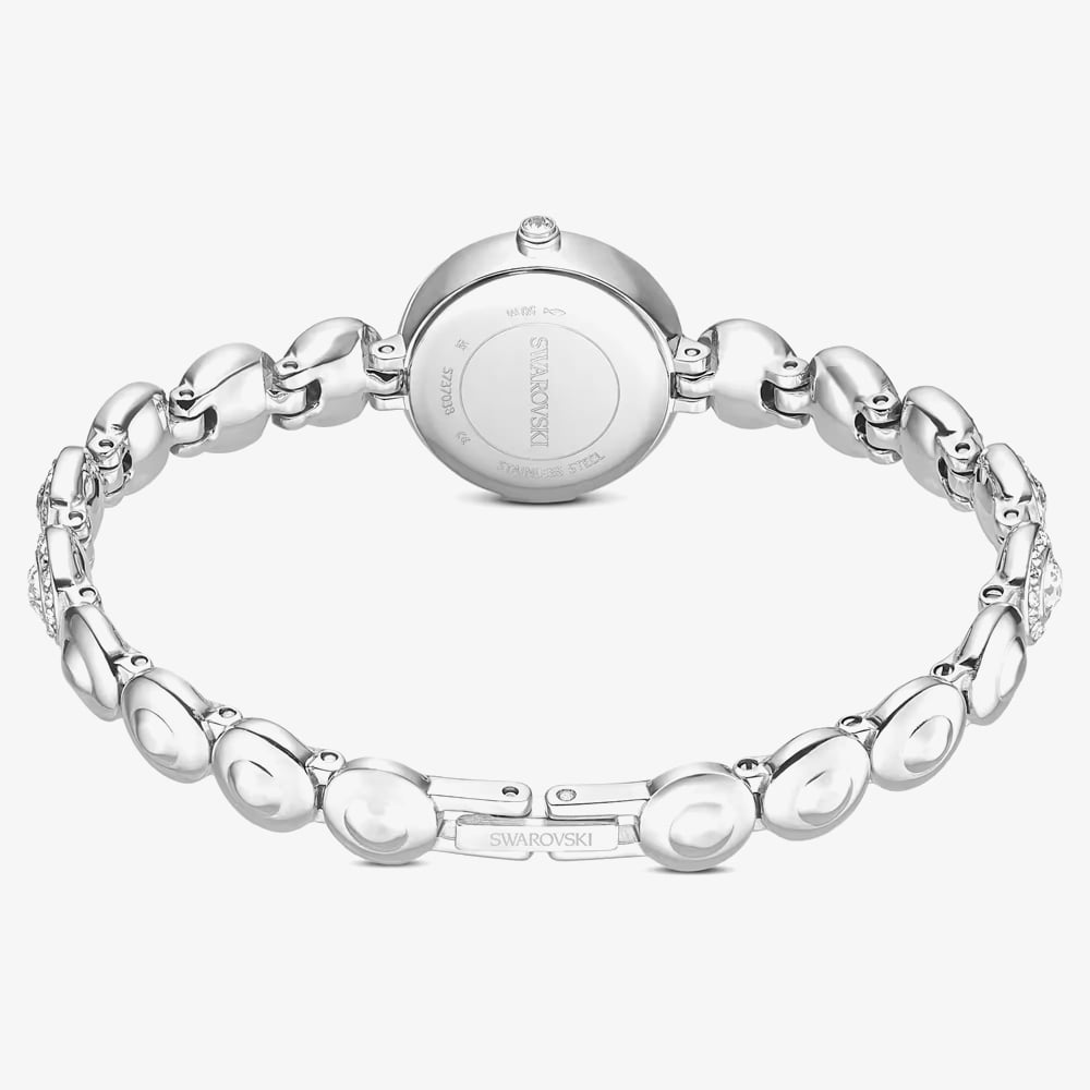 Swarovski Ladies Una Angelic White Dial Bracelet Watch 5737038