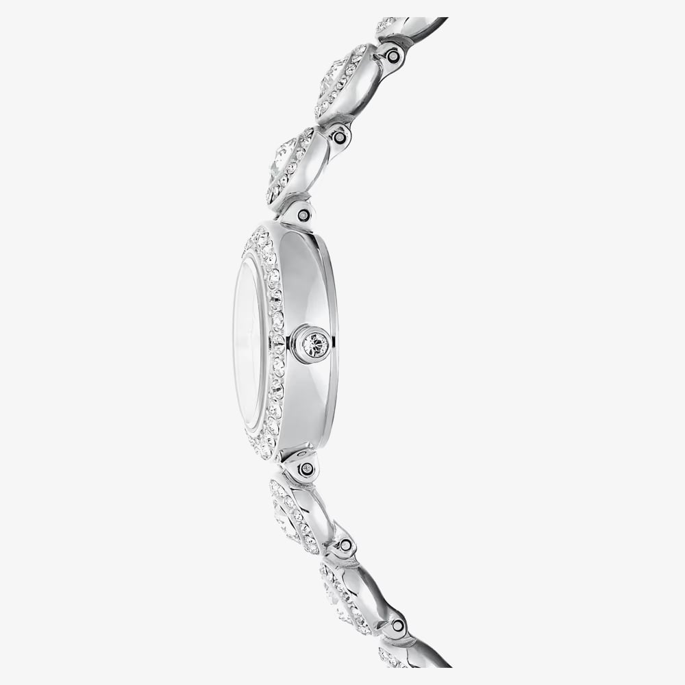 Swarovski Ladies Una Angelic White Dial Bracelet Watch 5737038