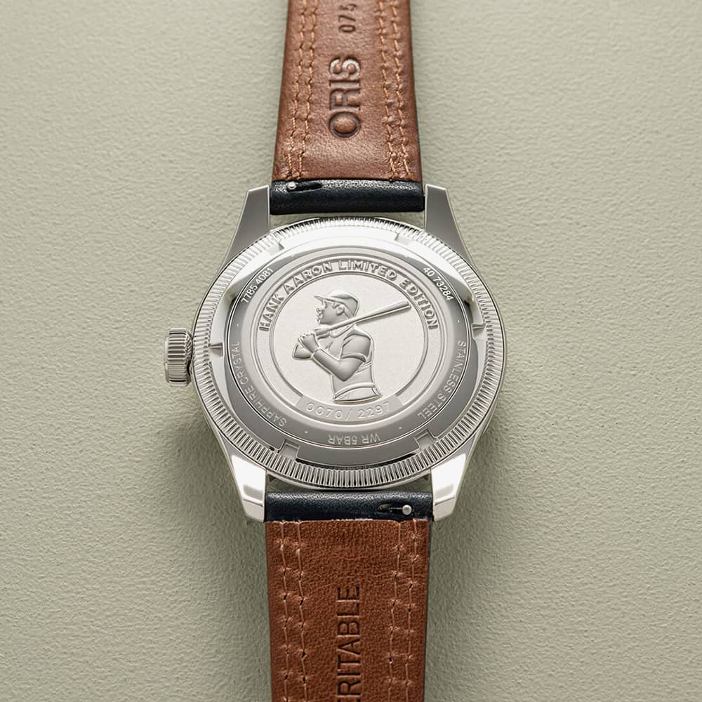 Oris Hank Aaron Limited Edition Automatic Watch 01 754 7785 4081-Set