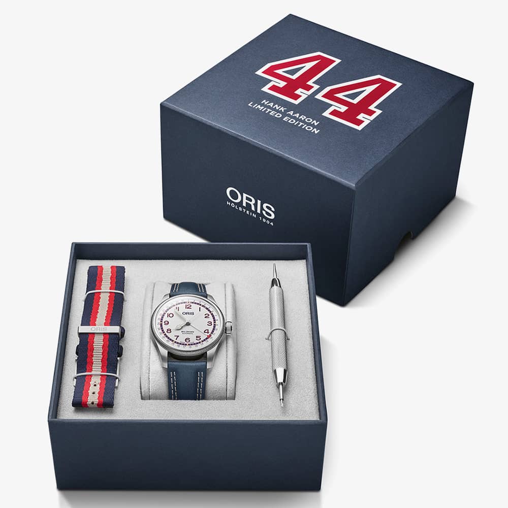 Oris Hank Aaron Limited Edition Automatic Watch 01 754 7785 4081-Set