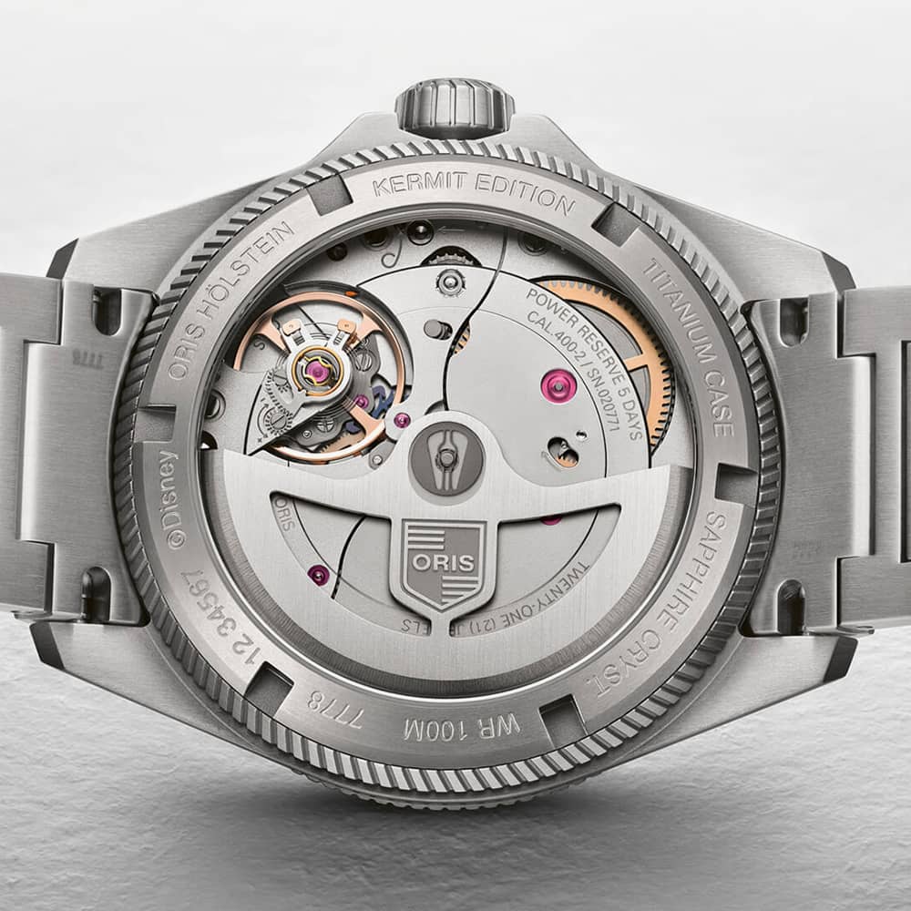 Oris Mens Pro Pilot X Kermit Watch 01 400 7778 7157-Set