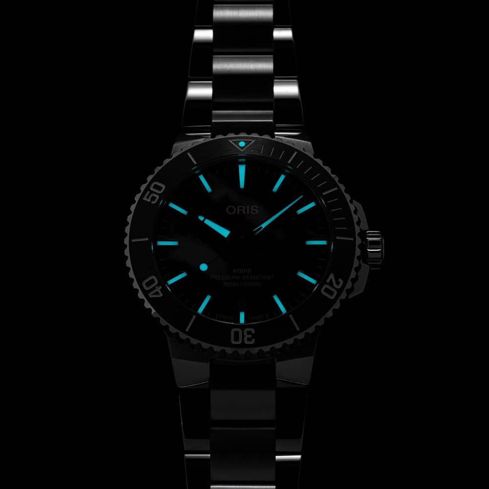 Oris Aquis Upcycle Multi-Coloured Watch 01 733 7787 4150-07 8 22 04PEB