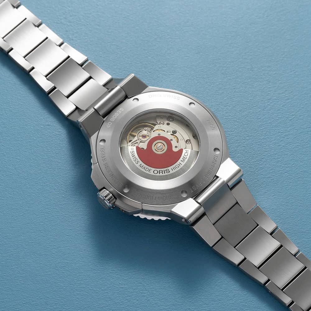 Oris Aquis Upcycle Multi-Coloured Watch 01 733 7789 4150-07 8 23 04PEB