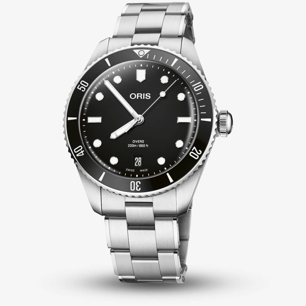 Oris Divers Date Black Watch 01 733 7795 4054-Set