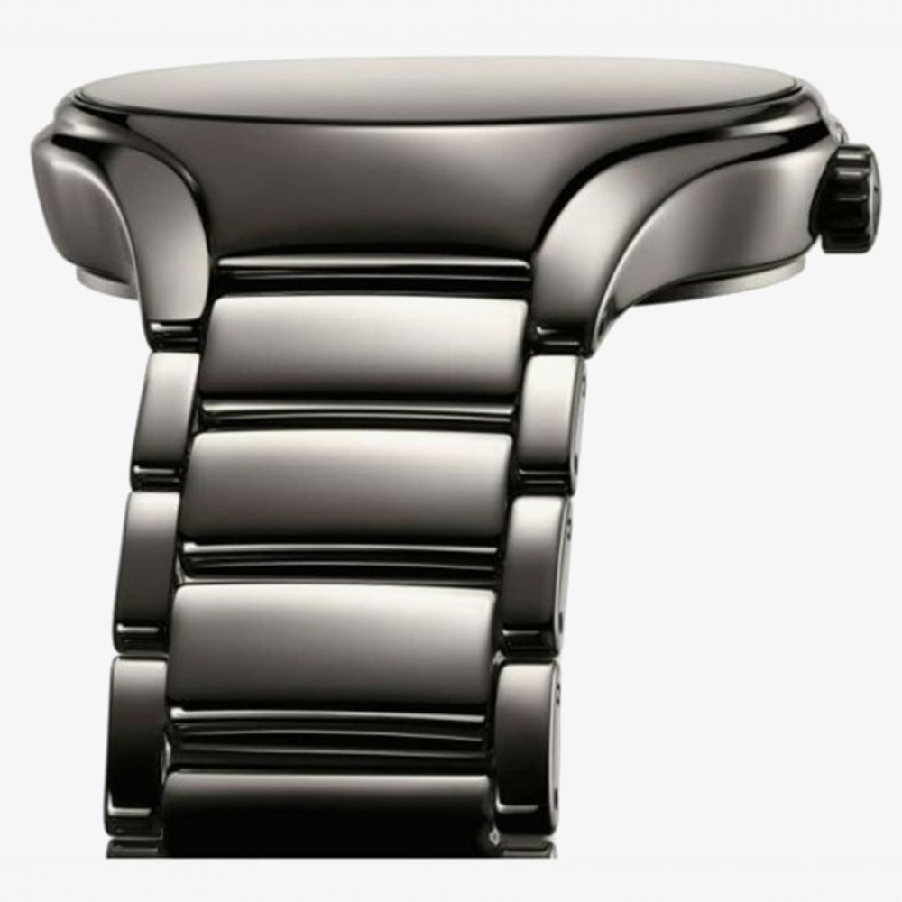 Rado Mens True Automatic Grey Ceramic Bracelet Watch R27057102 