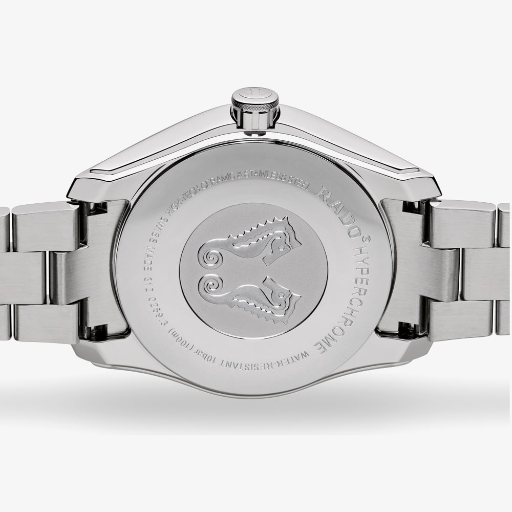Rado Mens HyperChrome Black Dial Watch