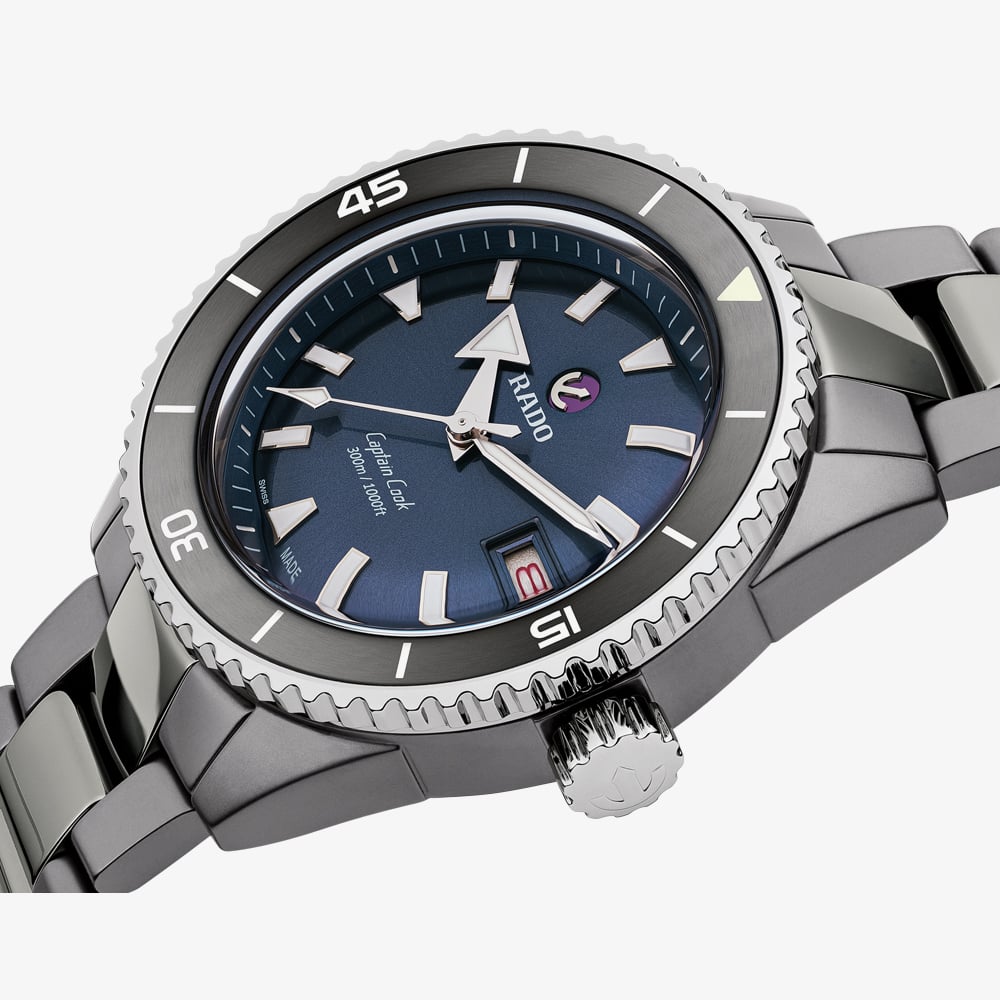 Rado Captain Cook High-Tech Ceramic Diver Bracelet Watch R32144202