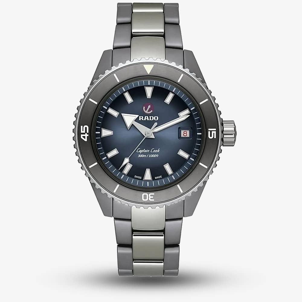 House of Watches - Rado Captain Cook High-Tech Ceramic Diver Bracelet Watch R32144202