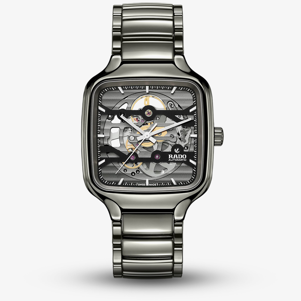 House of Watches - Rado Mens True Square Automatic Skeleton Watch R27125152