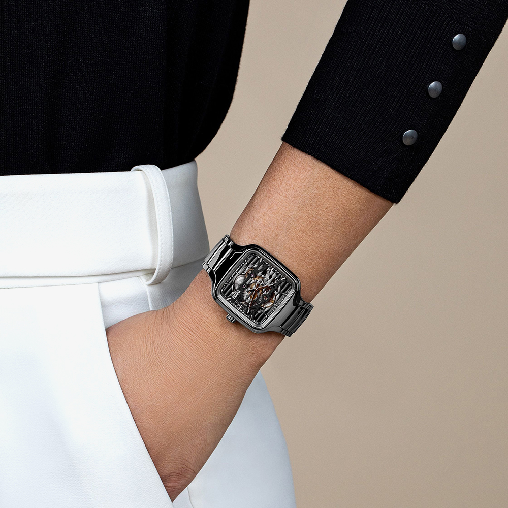 Rado Mens True Square Automatic Skeleton Watch R27125152