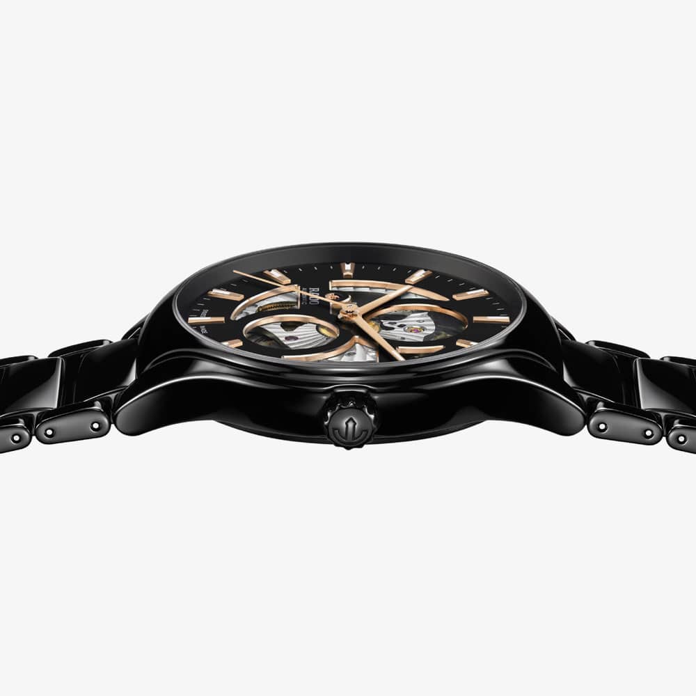 Rado True Round Automatic Open Heart Black Watch R27107172
