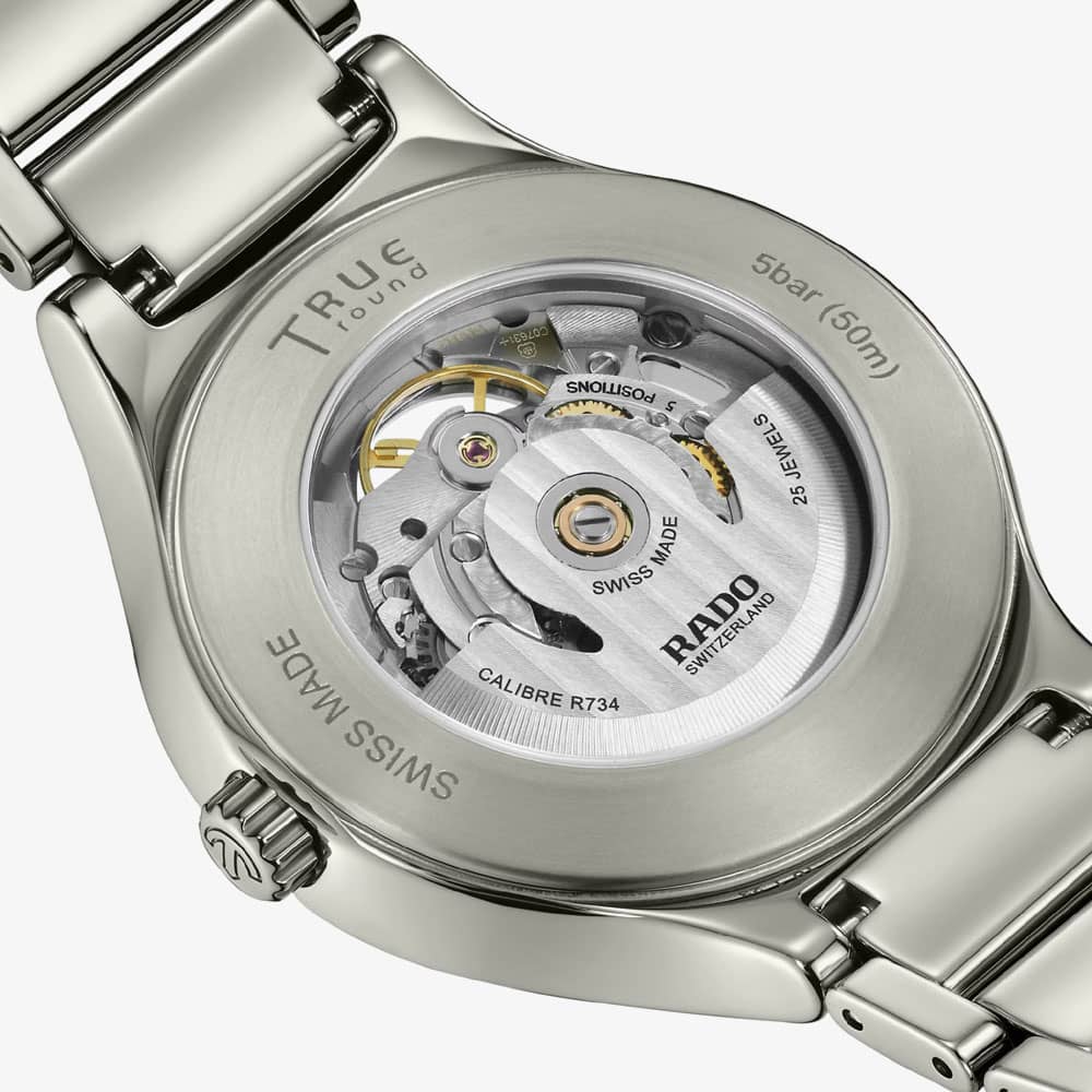 Rado True Round Automatic Open Heart Grey Watch R27108112