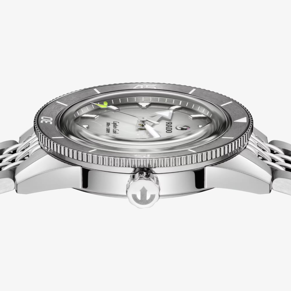 Rado Mens Captain Cook X Tennis Limited Edition Grey Dial Watch R32222108