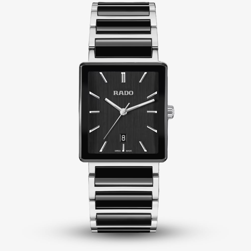 Rado R20255162 Mens Integral Black Square Dial Watch