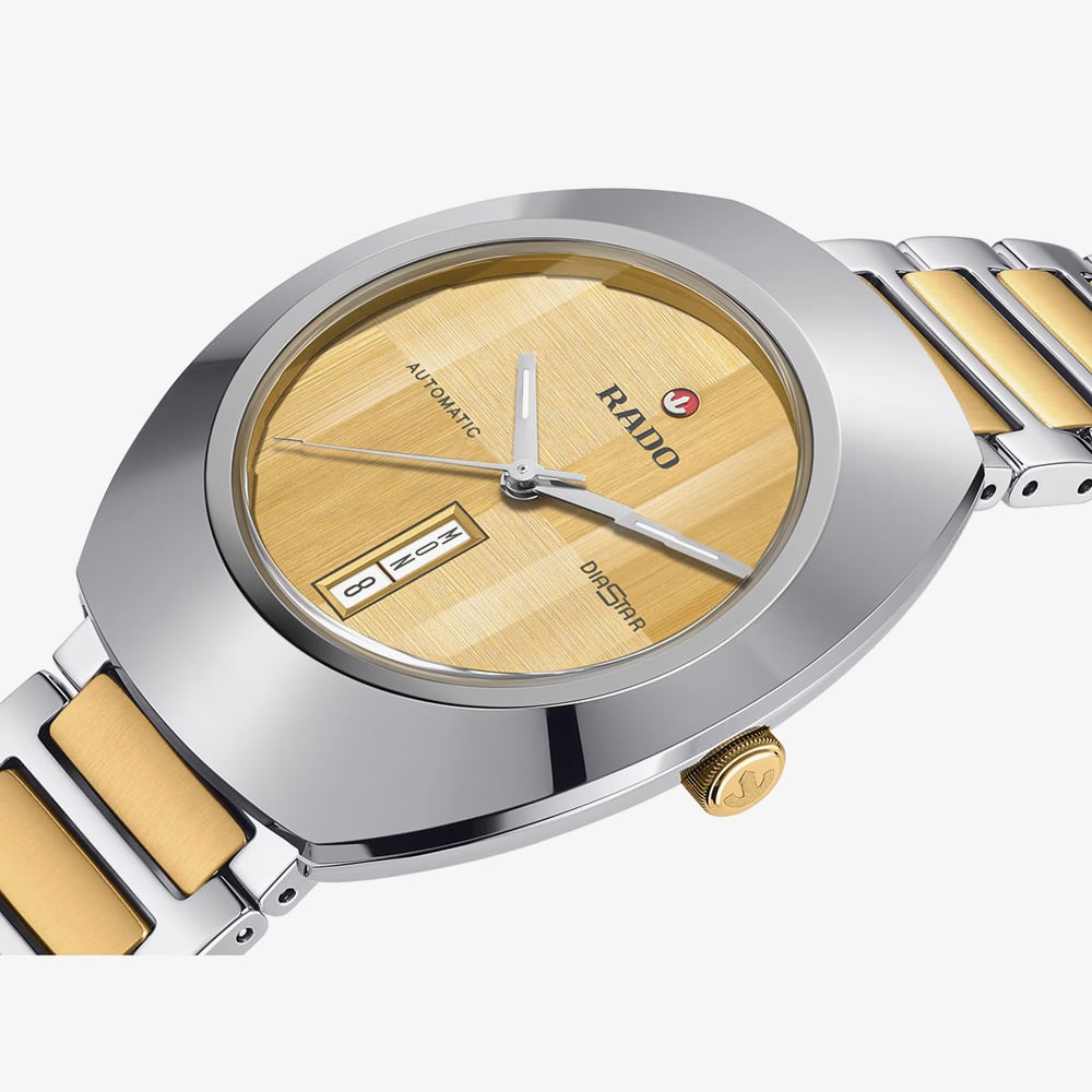 Rado Mens Diastar Original Automatic Two Colour Bracelet Watch R12160253