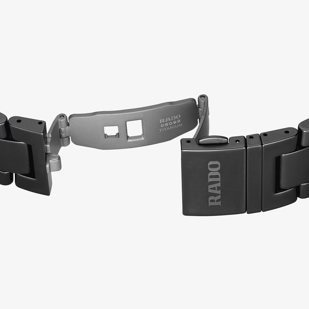 Rado Mens Limited Edition Captain Cook High-Tech Ceramic Skeleton Black Bracelet Watch R32192152