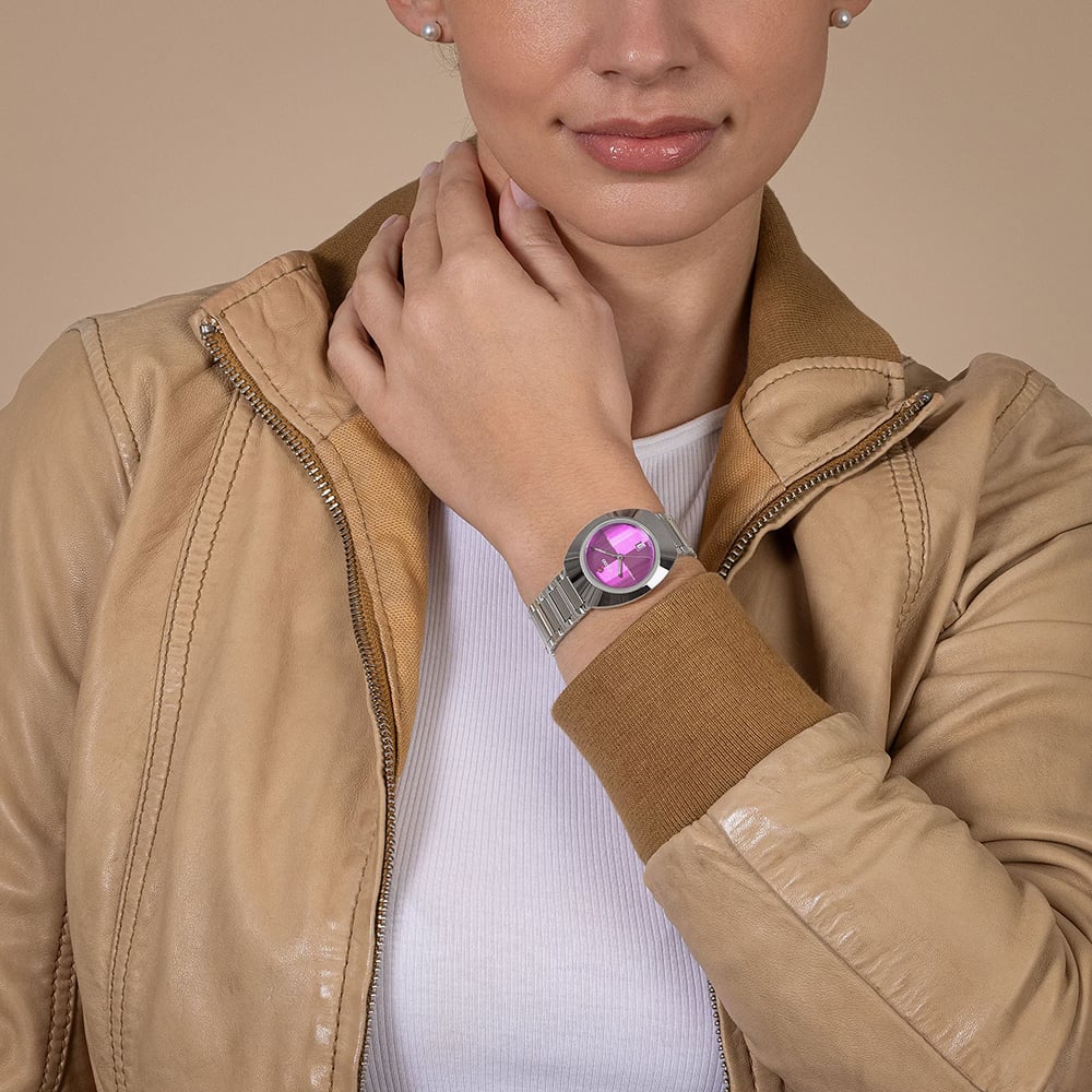 Rado DiaStar Original Auto Purple Dial Watch R12170324