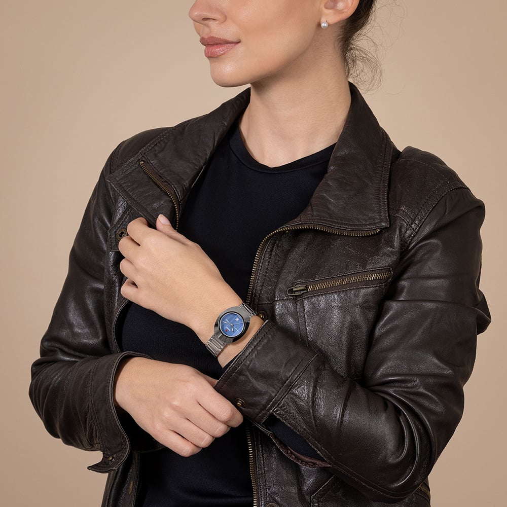 Rado Diastar Original Auto Blue Dial Watch R12170343