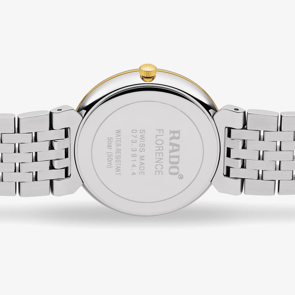 Rado Mens Florence 38mm White Bracelet Watch R48912023